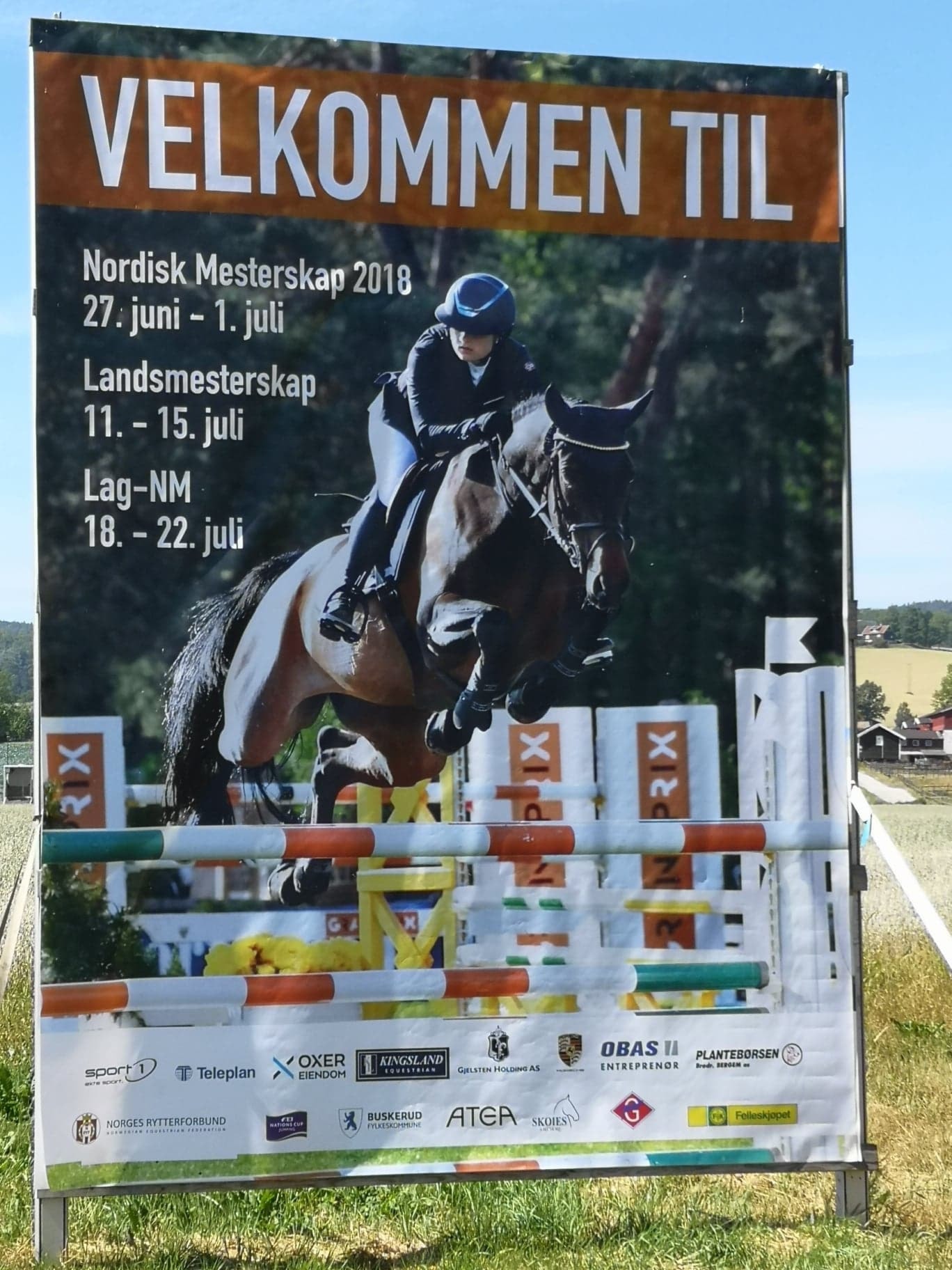 L-stevne med Landsmesterskap Drammen og Omegn Rideklubb 11-15.juli 2018